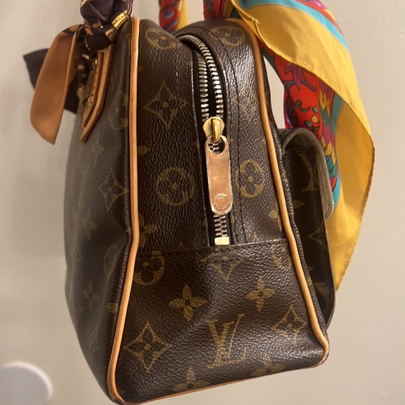 Louis Vuitton Manhattan brown canvas bag 💥👌 - Picture 4 of 15